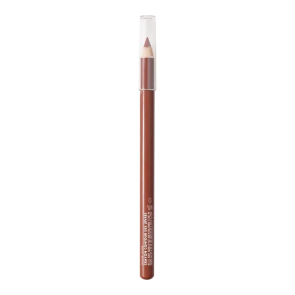 e.l.f. Cream Glide Lip Liner, Highly-Pigmented Pencil For Shaping & Sculpting Lips, Semi-Matte Finish, Vegan & Cruelty-Free, Mauve Aside