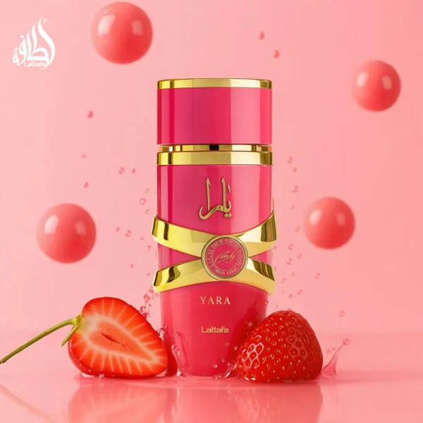Lattafa Yara Candy - Vanilla, Fruity, Citrus, Floral - Eau de Parfum Long-Lasting Fragrance for Women, 3.40 Ounce / 100 ml