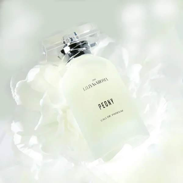 Liliya's Aroma Peony Eau De Parfum – Luxury Floral Fragrance for Women – Elegant, Long-Lasting, Vegan, and Paraben-Free – 3.4 Fl Oz