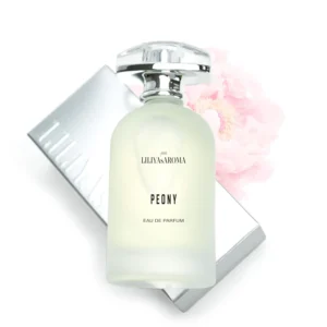 Liliya's Aroma Peony Eau De Parfum – Luxury Floral Fragrance for Women – Elegant, Long-Lasting, Vegan, and Paraben-Free – 3.4 Fl Oz