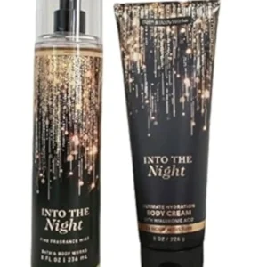 Bath & Body Works - Into the Night - Fine Fragrance Mist and Ultra Shea Body Cream - Full Size (Packaging Varies) Brand: Bath & Body Works
