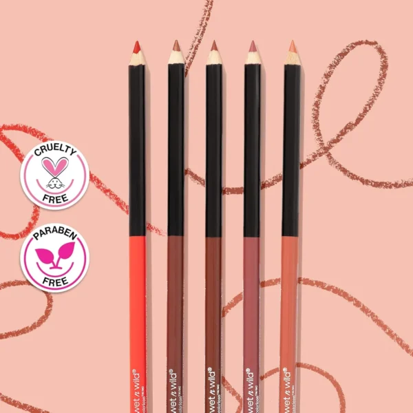 wet n wild Lip Liner Pencil Color Icon Lip Color Makeup, Dark Brown Chestnut