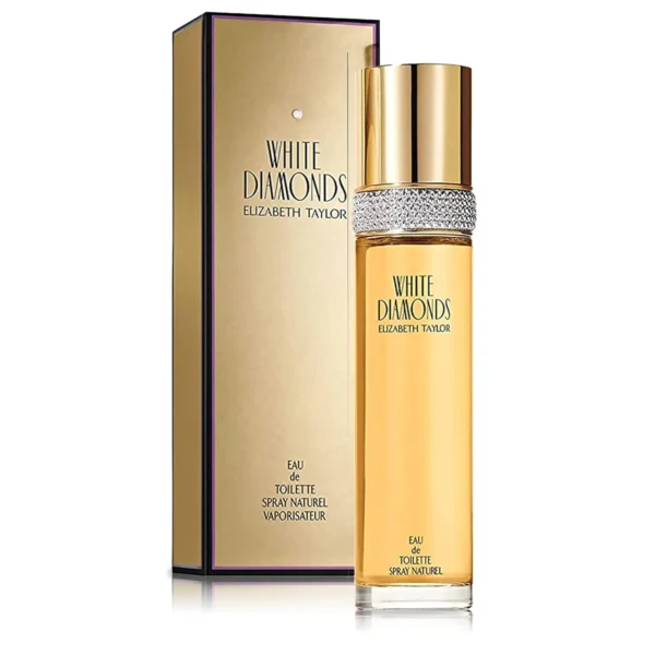 Elizabeth Taylor White Diamonds Women's Perfume Set, Body Lotion, Eau de Toilette & Parfum Replica, 3 Piece Set