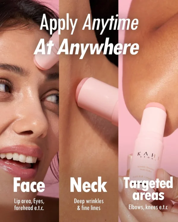 KAHI Wrinkle Bounce Multi Balm Stick | PDRN Collagen Wrinkle Stick | Korean Skin Care |All-in-One Hydrating Lip Balm Eye Cream Neck Cream Make Up Base & Face Mist Moisture Balm Visit the KAHI Store
