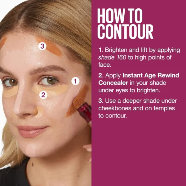 Maybelline Instant Age Rewind Multi-Use Concealer 110 1 Count