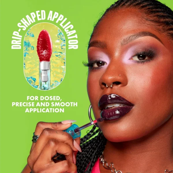 NYX PROFESSIONAL MAKEUP Lip IV Hydrating Glossy Lip Stain with 12HR Hydration - Cranberry Splash (Red)